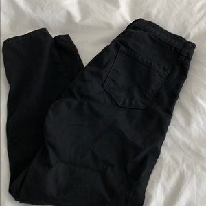 JBrand black ankle jeans